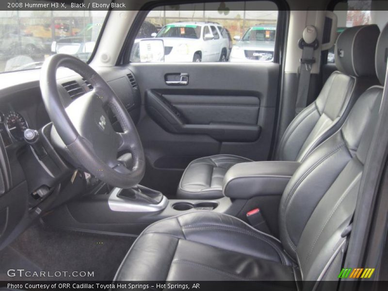 Black / Ebony Black 2008 Hummer H3 X
