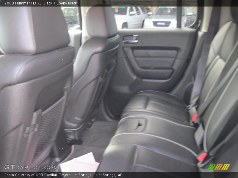 Black / Ebony Black 2008 Hummer H3 X