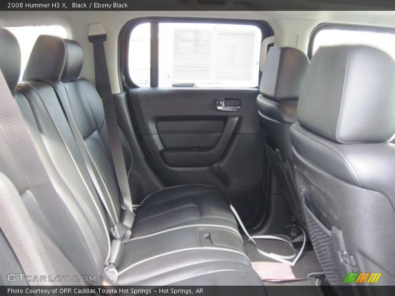 Black / Ebony Black 2008 Hummer H3 X