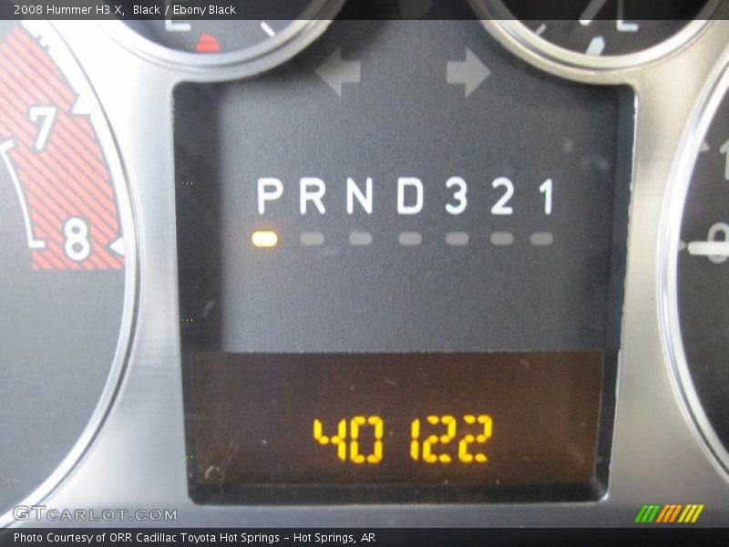Black / Ebony Black 2008 Hummer H3 X