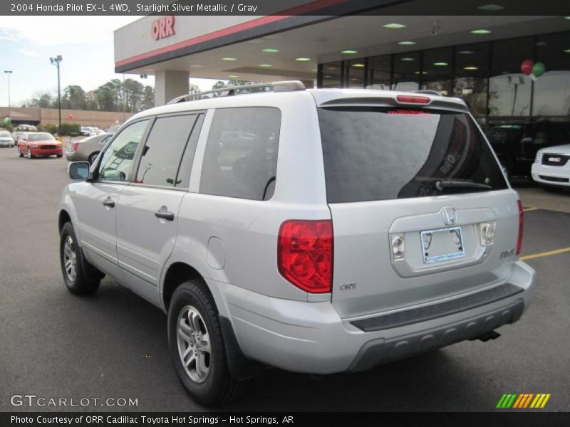 Starlight Silver Metallic / Gray 2004 Honda Pilot EX-L 4WD