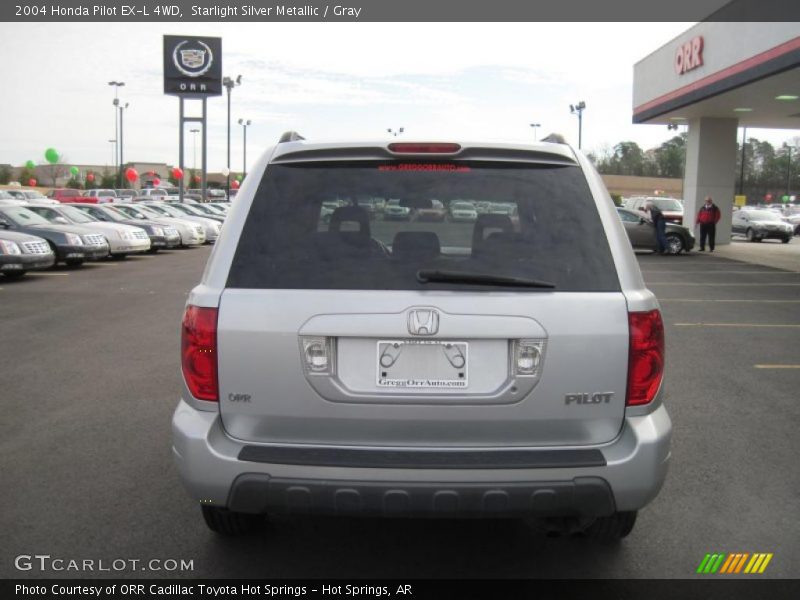 Starlight Silver Metallic / Gray 2004 Honda Pilot EX-L 4WD