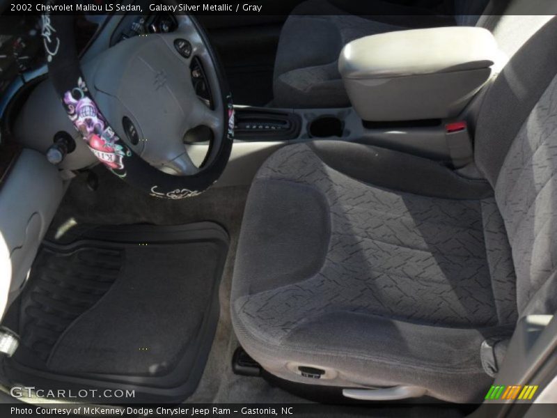 Galaxy Silver Metallic / Gray 2002 Chevrolet Malibu LS Sedan