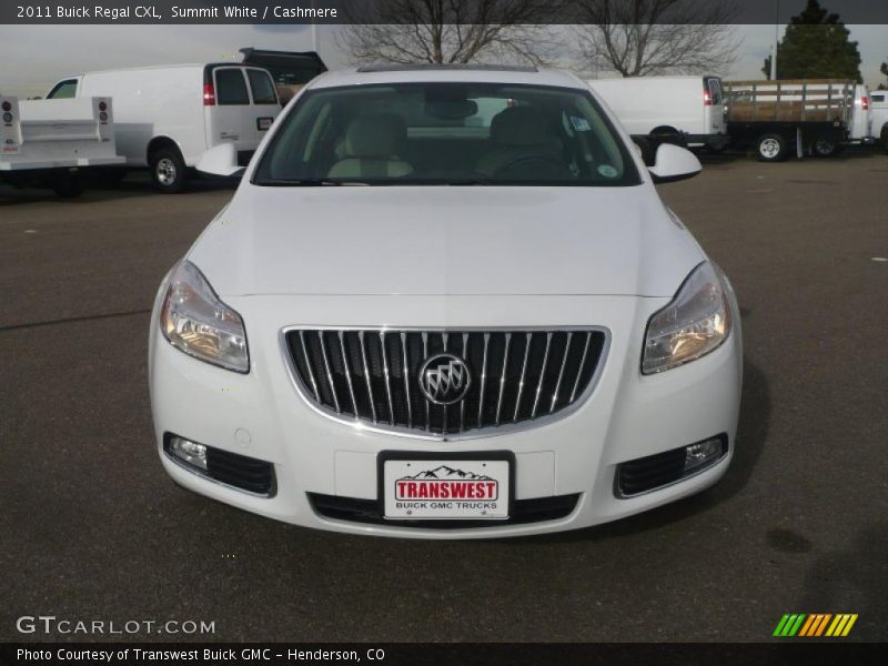 Summit White / Cashmere 2011 Buick Regal CXL