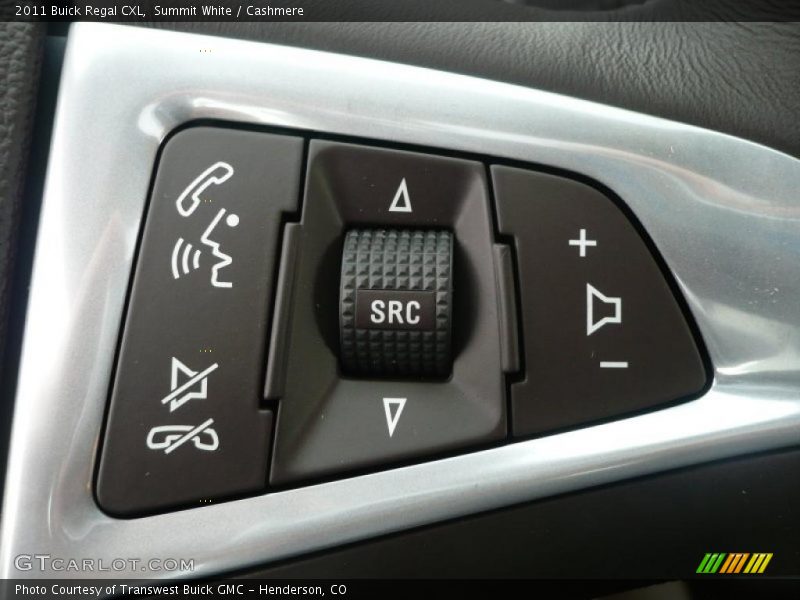 Controls of 2011 Regal CXL