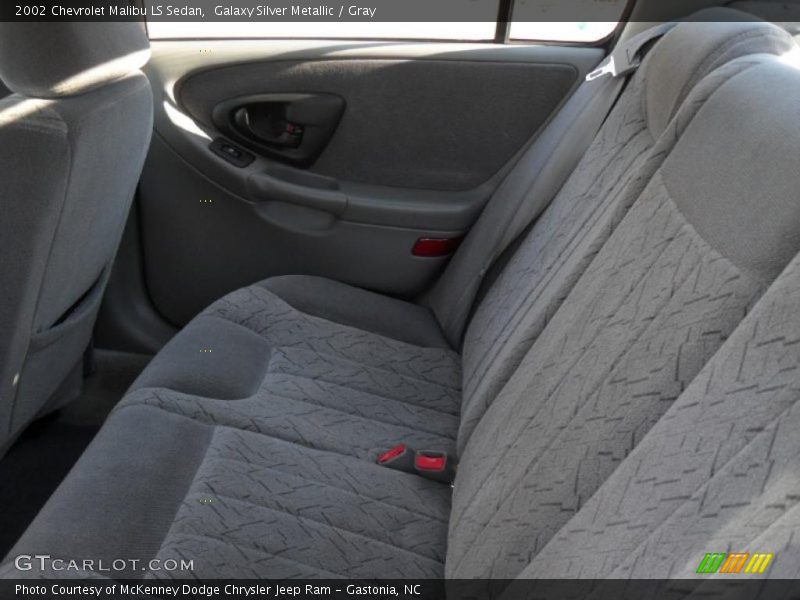 Galaxy Silver Metallic / Gray 2002 Chevrolet Malibu LS Sedan