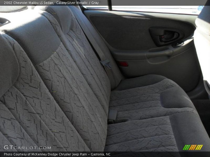 Galaxy Silver Metallic / Gray 2002 Chevrolet Malibu LS Sedan