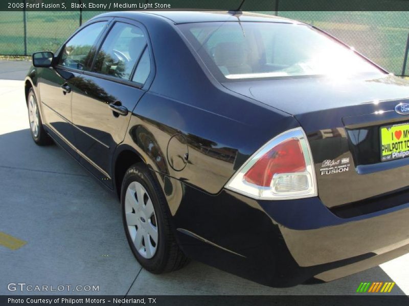 Black Ebony / Medium Light Stone 2008 Ford Fusion S