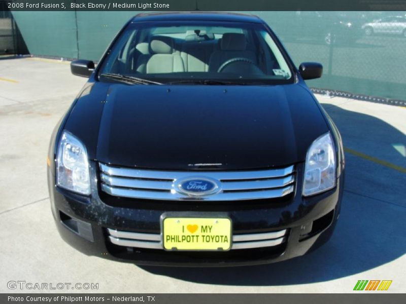 Black Ebony / Medium Light Stone 2008 Ford Fusion S
