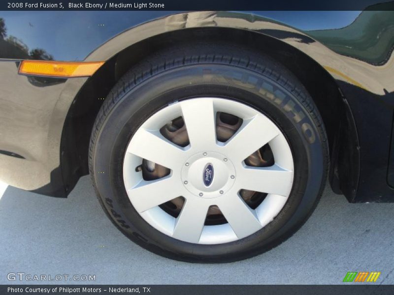 Black Ebony / Medium Light Stone 2008 Ford Fusion S