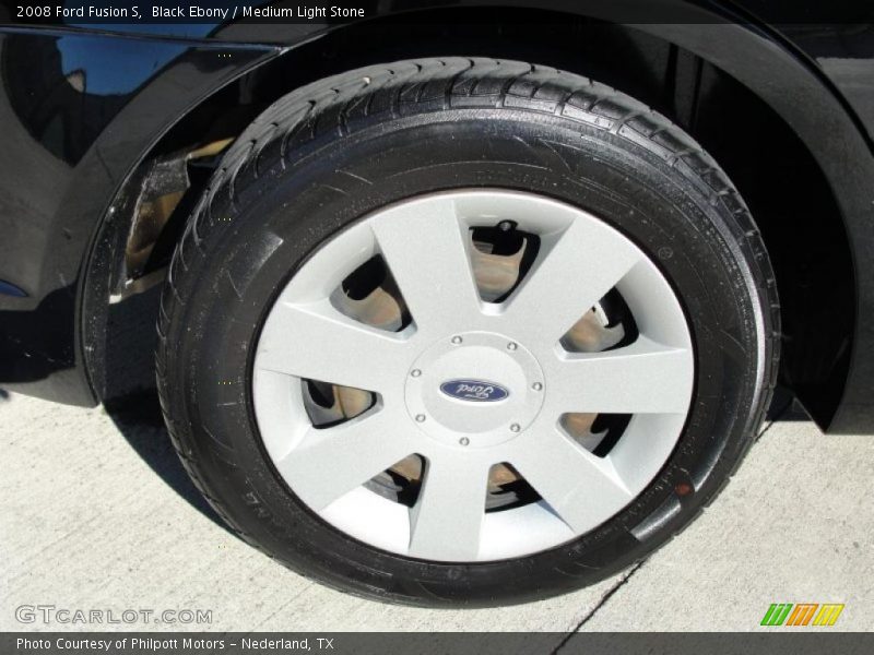 Black Ebony / Medium Light Stone 2008 Ford Fusion S