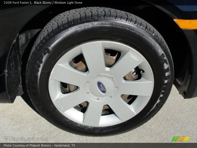 Black Ebony / Medium Light Stone 2008 Ford Fusion S