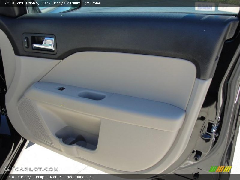 Black Ebony / Medium Light Stone 2008 Ford Fusion S