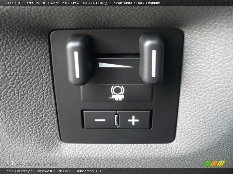 Summit White / Dark Titanium 2011 GMC Sierra 3500HD Work Truck Crew Cab 4x4 Dually