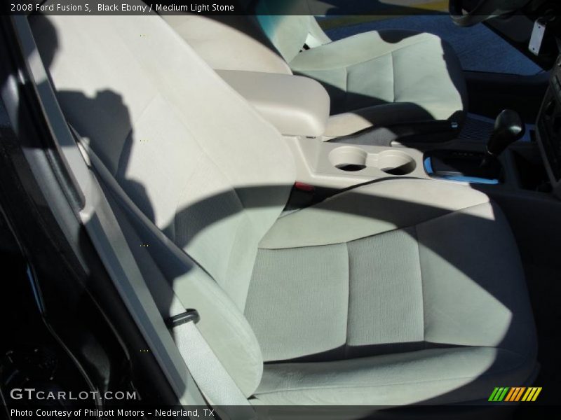 Black Ebony / Medium Light Stone 2008 Ford Fusion S