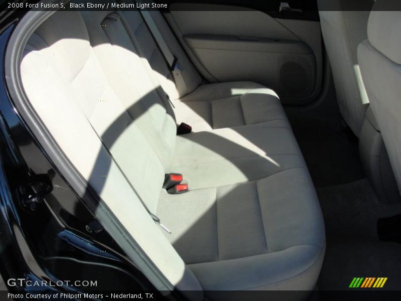 Black Ebony / Medium Light Stone 2008 Ford Fusion S
