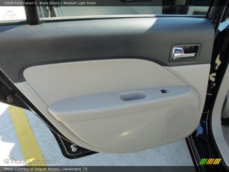 Black Ebony / Medium Light Stone 2008 Ford Fusion S