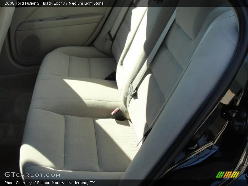 Black Ebony / Medium Light Stone 2008 Ford Fusion S