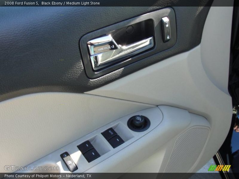 Black Ebony / Medium Light Stone 2008 Ford Fusion S