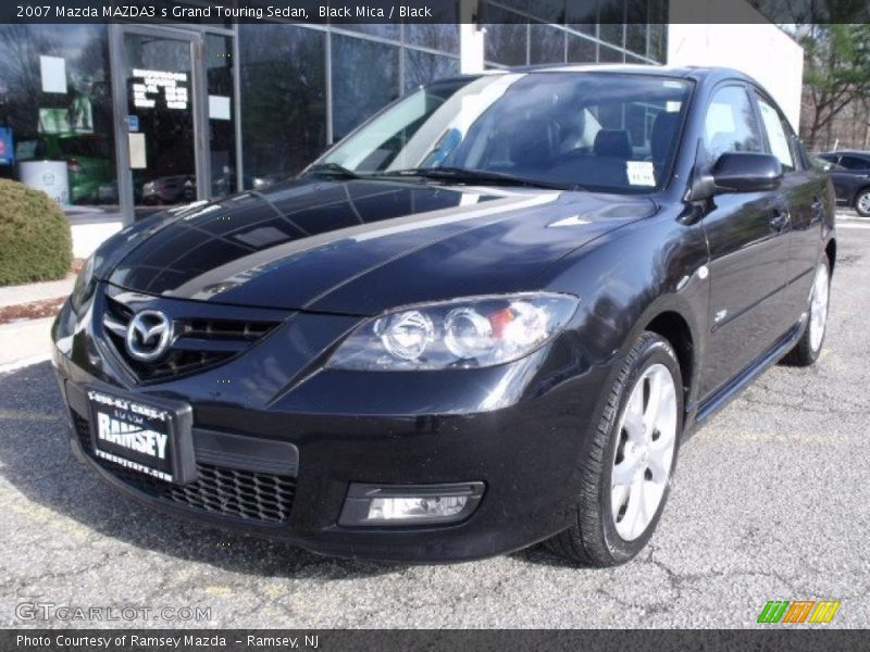 Black Mica / Black 2007 Mazda MAZDA3 s Grand Touring Sedan