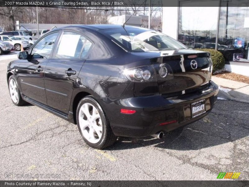 Black Mica / Black 2007 Mazda MAZDA3 s Grand Touring Sedan