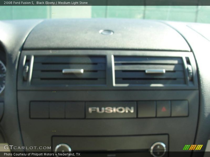 Black Ebony / Medium Light Stone 2008 Ford Fusion S