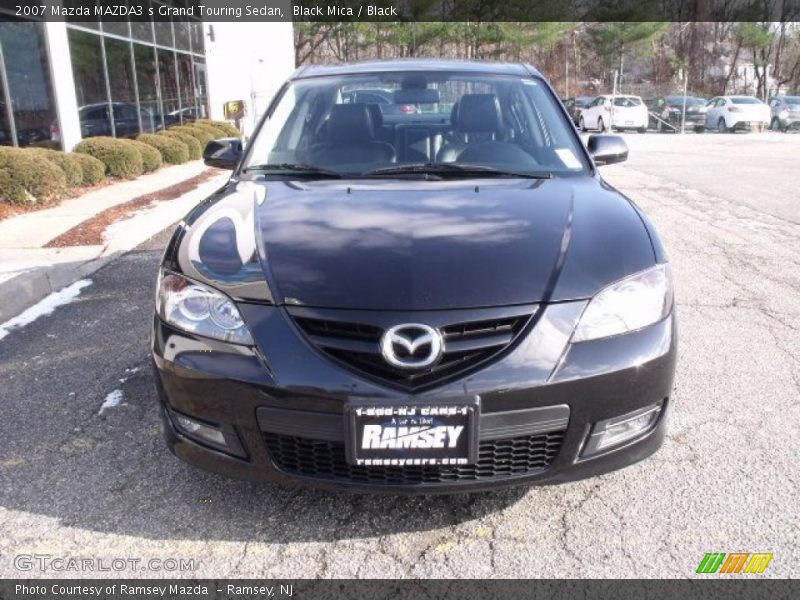 Black Mica / Black 2007 Mazda MAZDA3 s Grand Touring Sedan