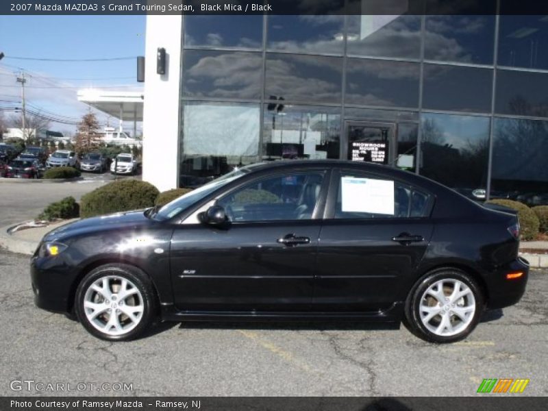 Black Mica / Black 2007 Mazda MAZDA3 s Grand Touring Sedan