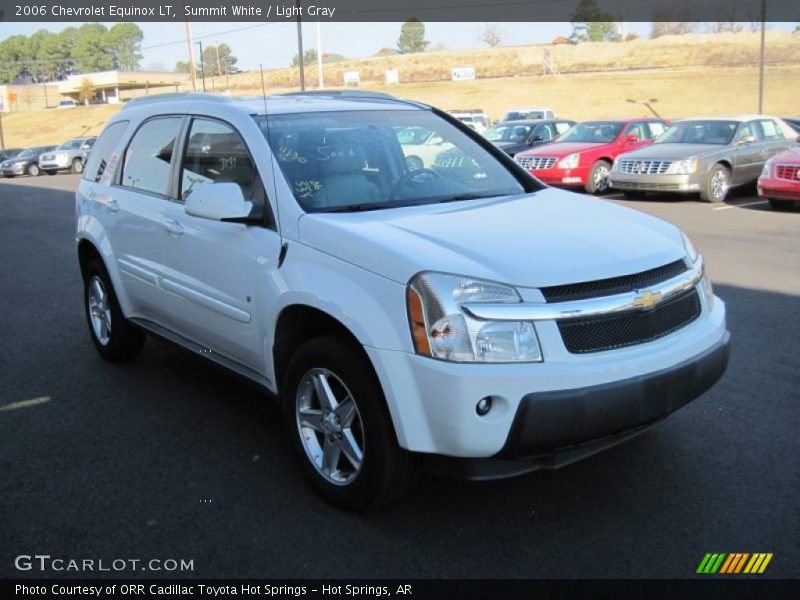 Summit White / Light Gray 2006 Chevrolet Equinox LT