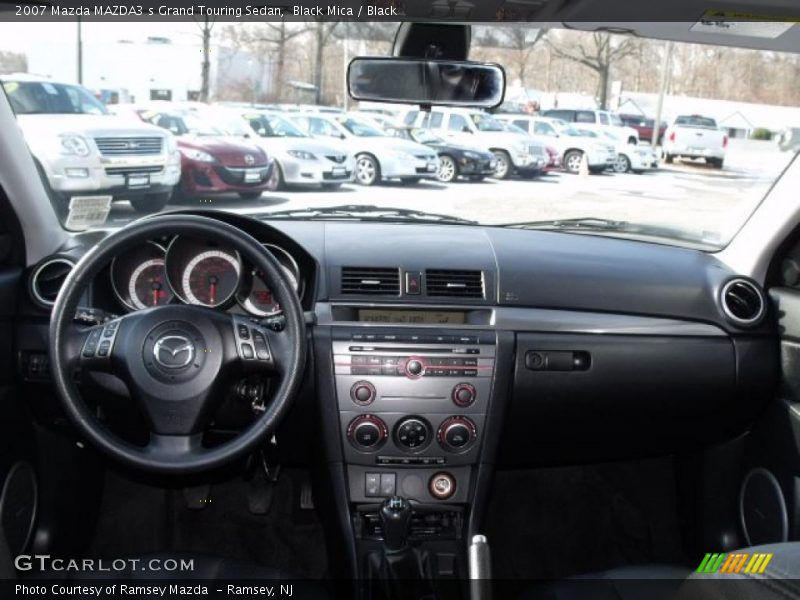 Dashboard of 2007 MAZDA3 s Grand Touring Sedan