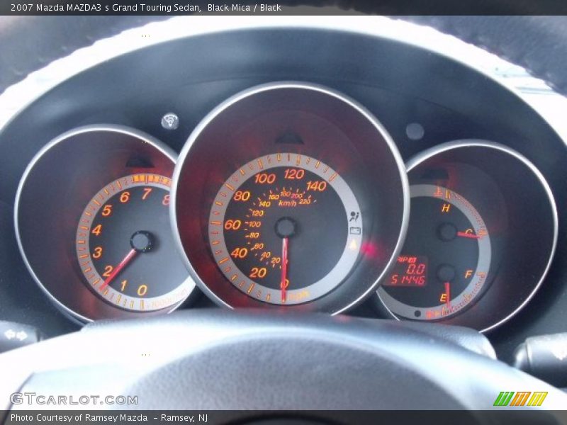  2007 MAZDA3 s Grand Touring Sedan s Grand Touring Sedan Gauges