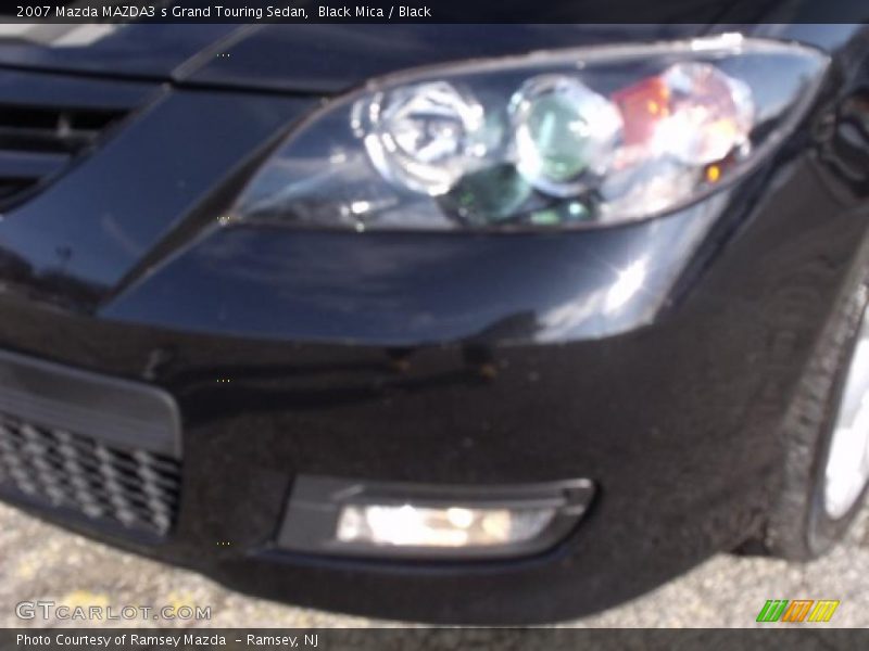 Black Mica / Black 2007 Mazda MAZDA3 s Grand Touring Sedan