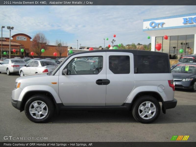  2011 Element EX 4WD Alabaster Silver Metallic