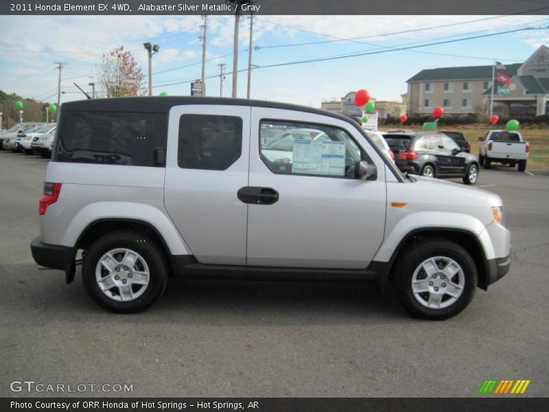  2011 Element EX 4WD Alabaster Silver Metallic