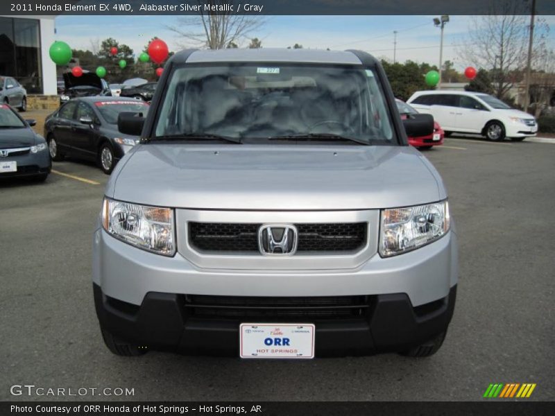 Alabaster Silver Metallic / Gray 2011 Honda Element EX 4WD