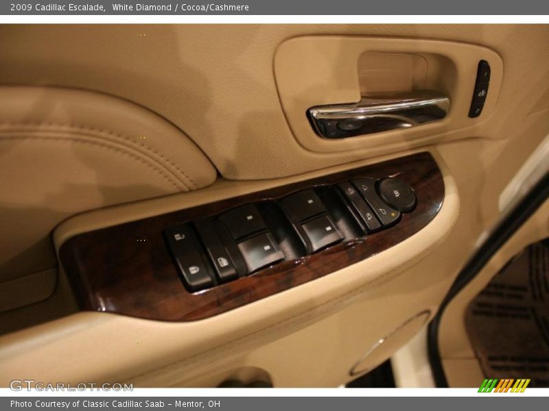 White Diamond / Cocoa/Cashmere 2009 Cadillac Escalade