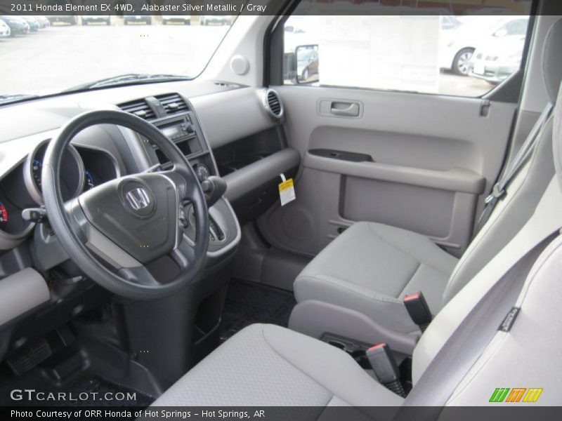  2011 Element EX 4WD Gray Interior