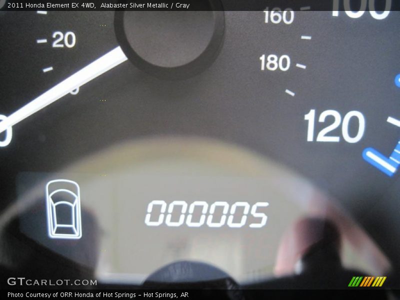 Alabaster Silver Metallic / Gray 2011 Honda Element EX 4WD