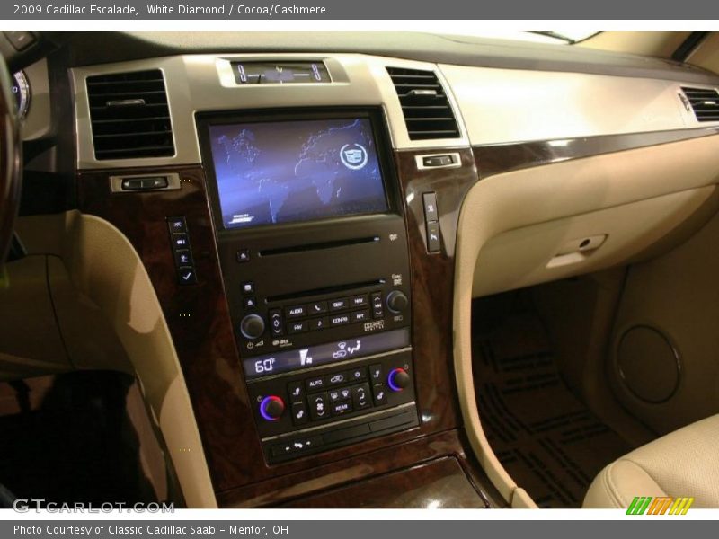 White Diamond / Cocoa/Cashmere 2009 Cadillac Escalade