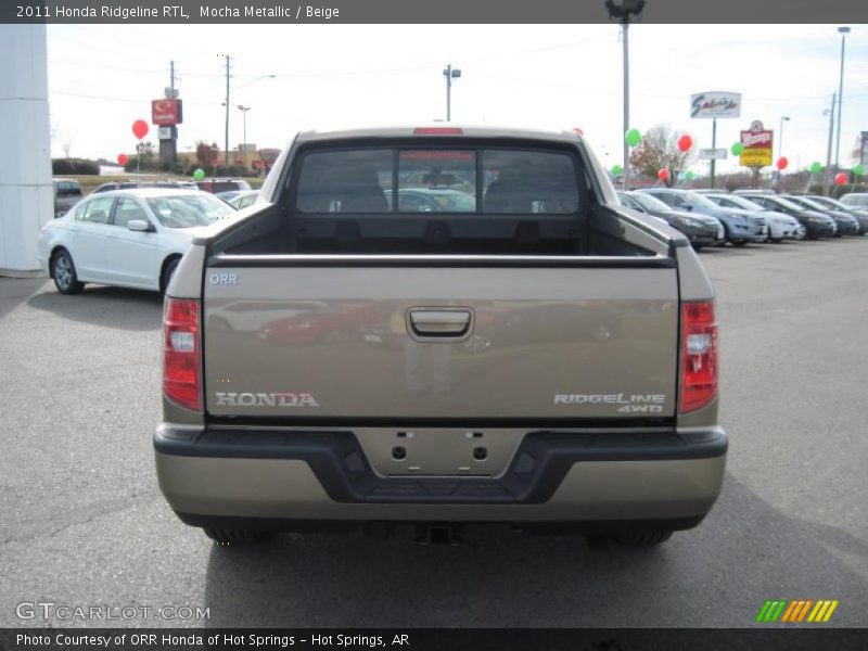 Mocha Metallic / Beige 2011 Honda Ridgeline RTL
