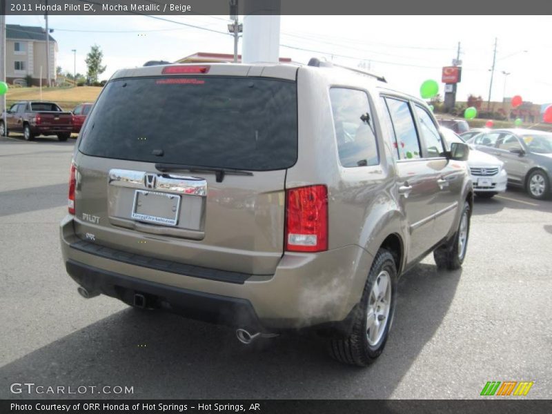 Mocha Metallic / Beige 2011 Honda Pilot EX
