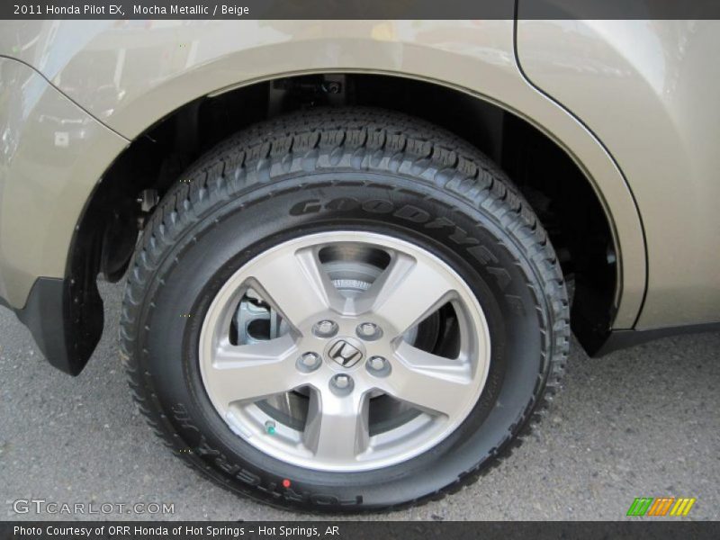 Mocha Metallic / Beige 2011 Honda Pilot EX