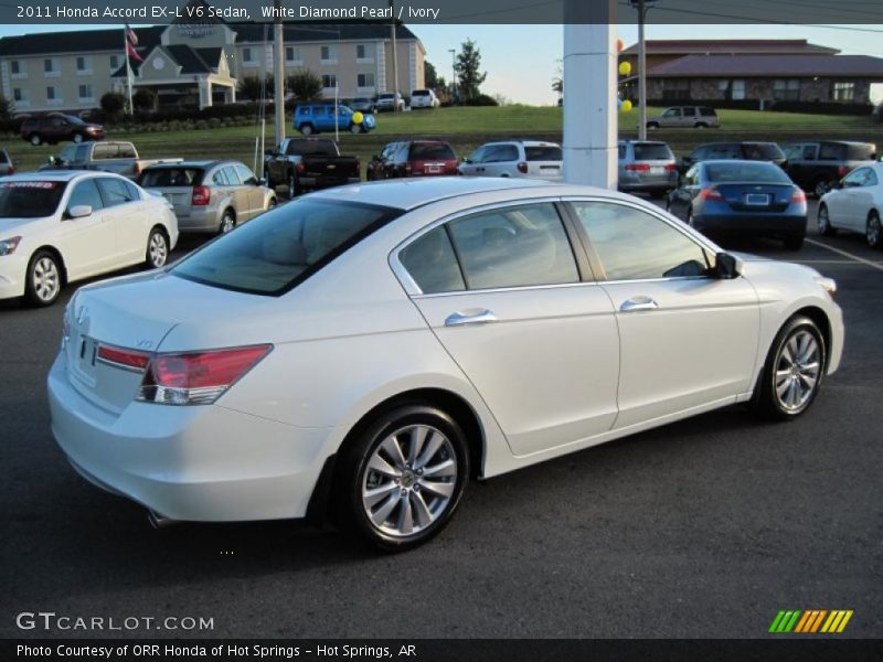  2011 Accord EX-L V6 Sedan White Diamond Pearl