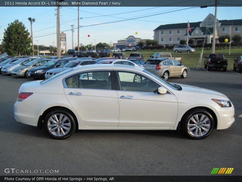  2011 Accord EX-L V6 Sedan White Diamond Pearl