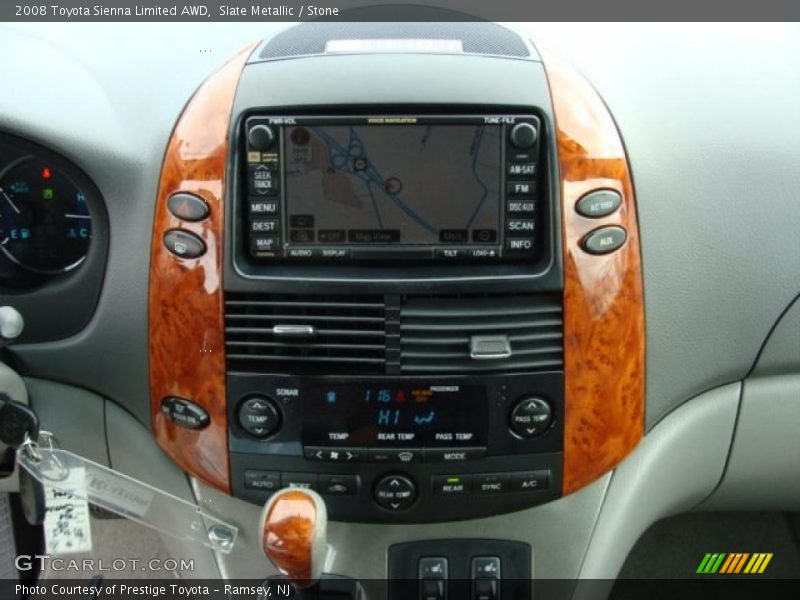 Slate Metallic / Stone 2008 Toyota Sienna Limited AWD