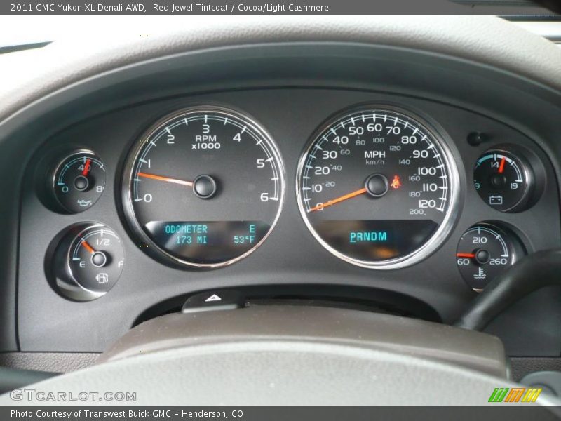  2011 Yukon XL Denali AWD XL Denali AWD Gauges