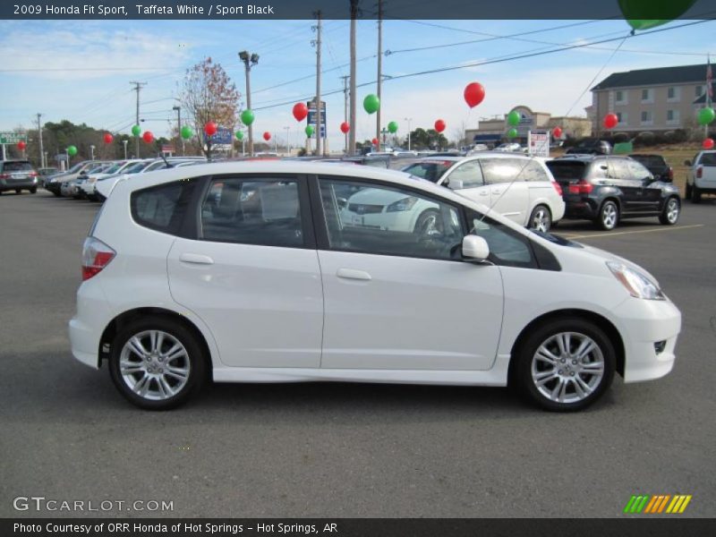 Taffeta White / Sport Black 2009 Honda Fit Sport