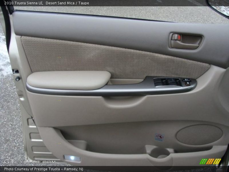 Desert Sand Mica / Taupe 2010 Toyota Sienna LE