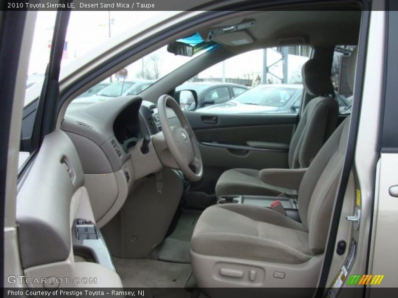 Desert Sand Mica / Taupe 2010 Toyota Sienna LE
