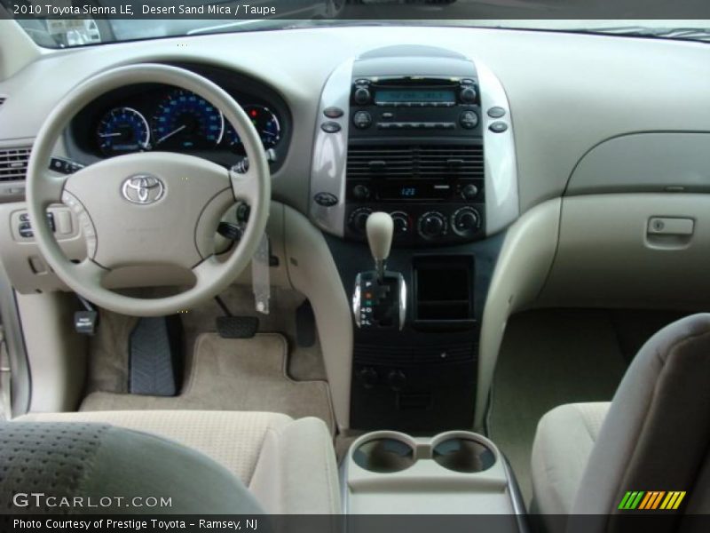 Desert Sand Mica / Taupe 2010 Toyota Sienna LE